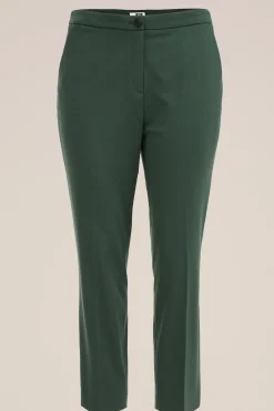 slim fit pantalon met stretch - Curve
