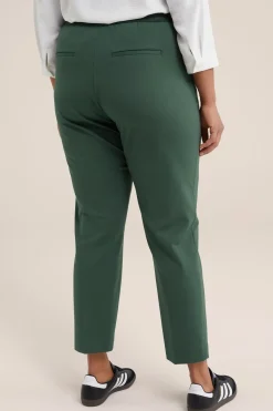 slim fit pantalon met stretch - Curve