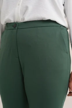 slim fit pantalon met stretch - Curve