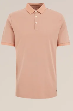 slim fit polo met dessin