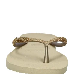Slim glitter II dames teenslipper