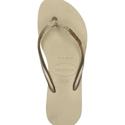 Slim glitter II dames teenslipper
