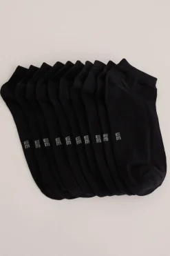 sneaker sokken, 10-pack