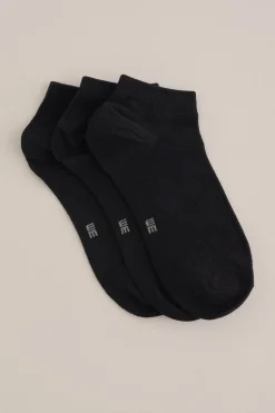 sneaker sokken, 3-pack