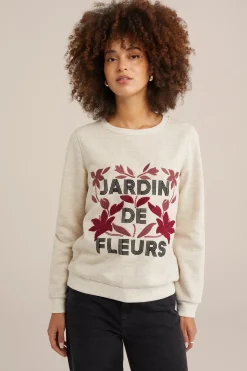 sweater met embroidery