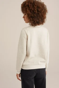 sweater met embroidery
