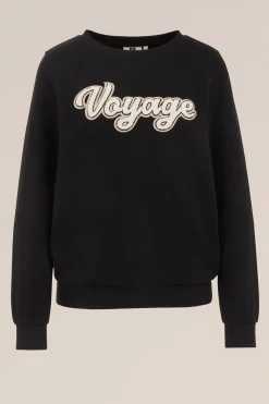 sweater met embroidery
