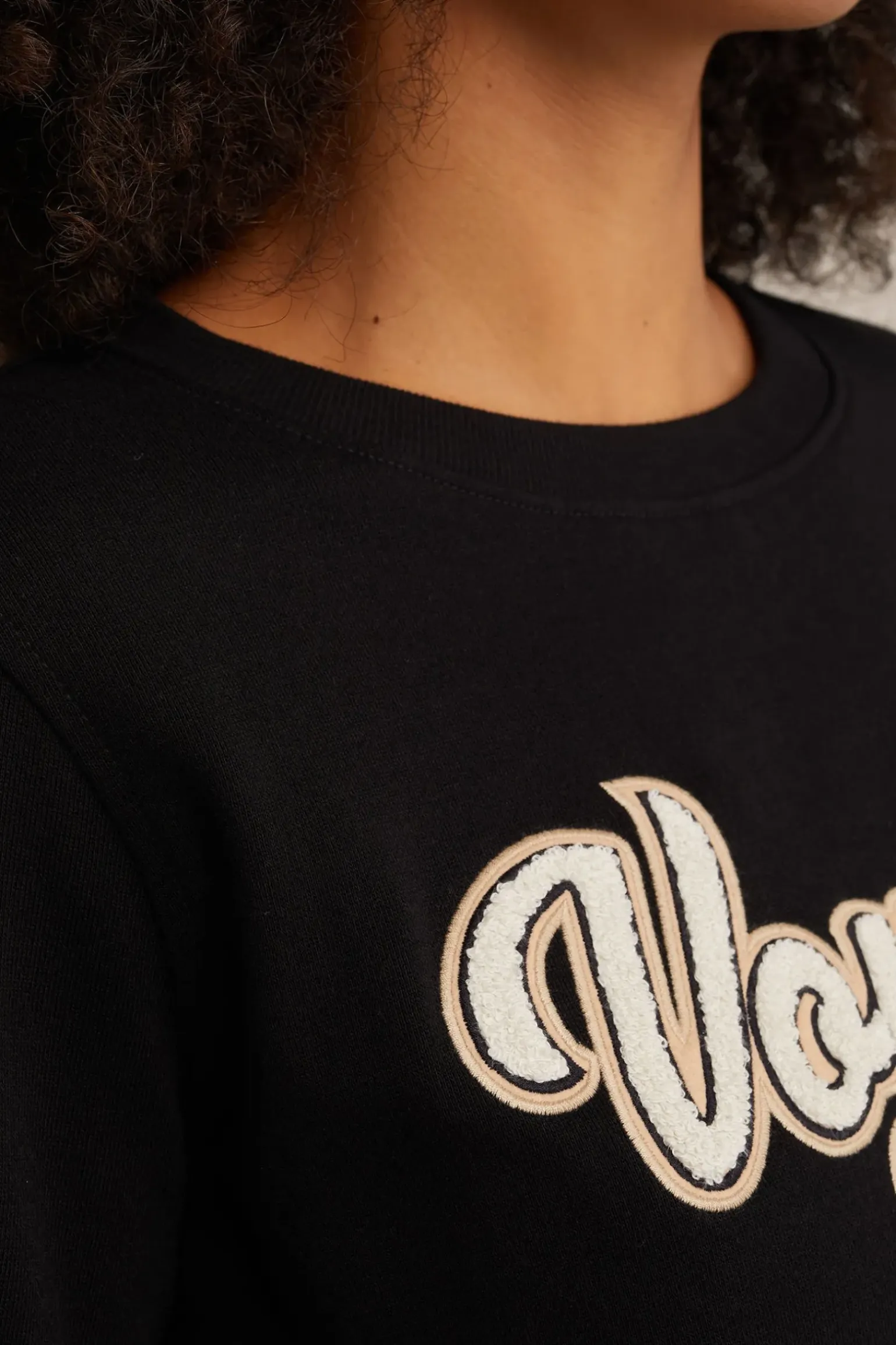 sweater met embroidery