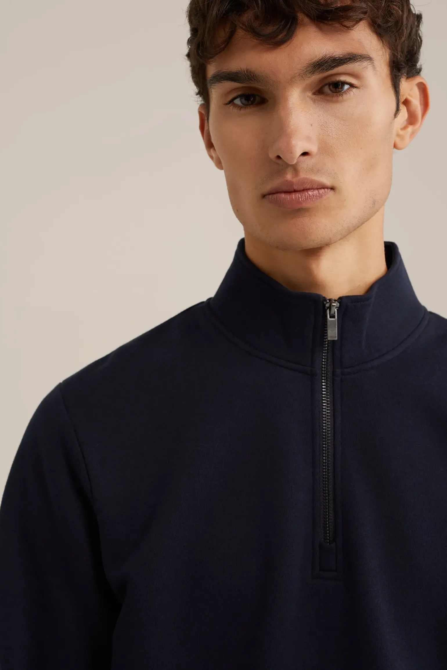 sweater met rits