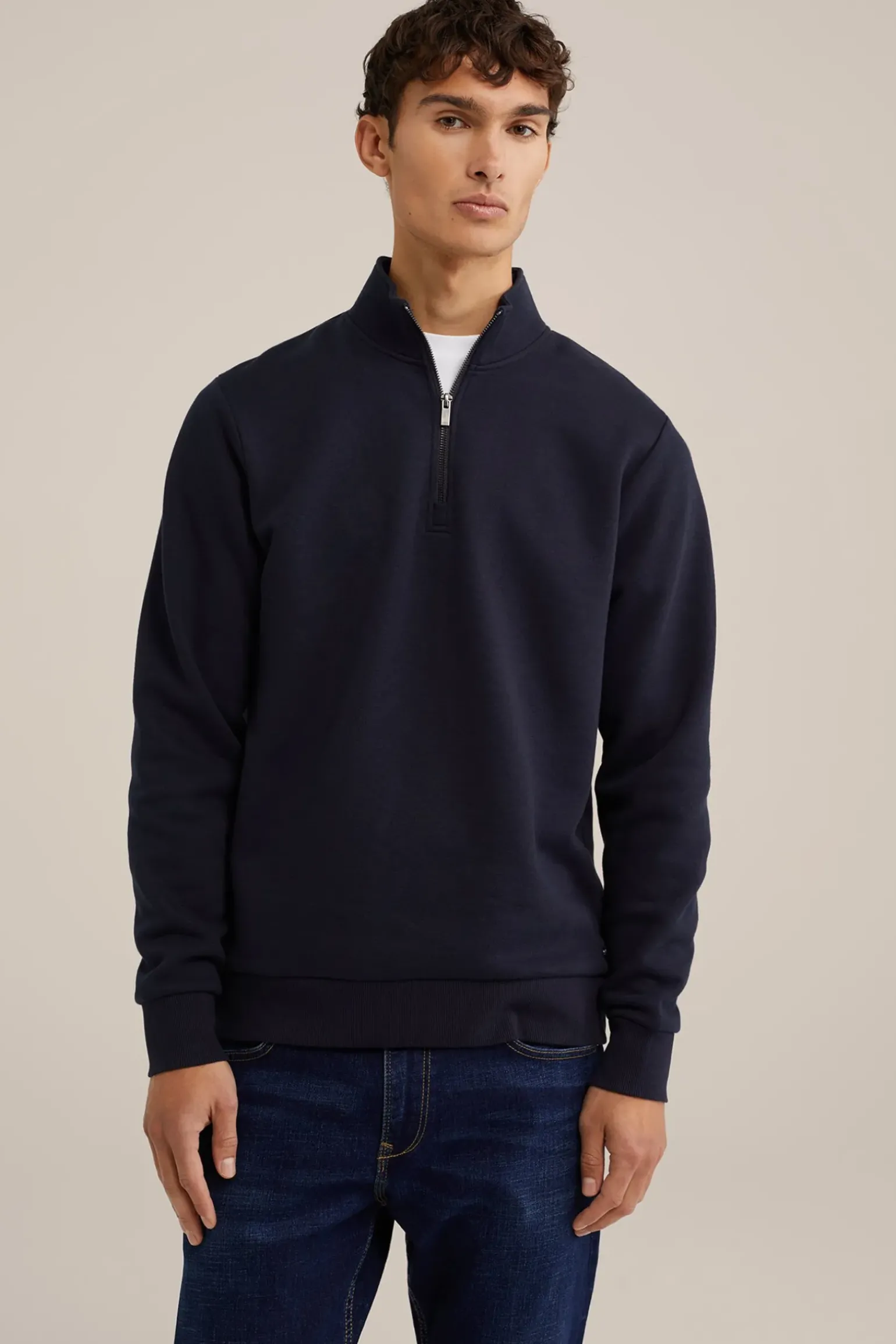 sweater met rits