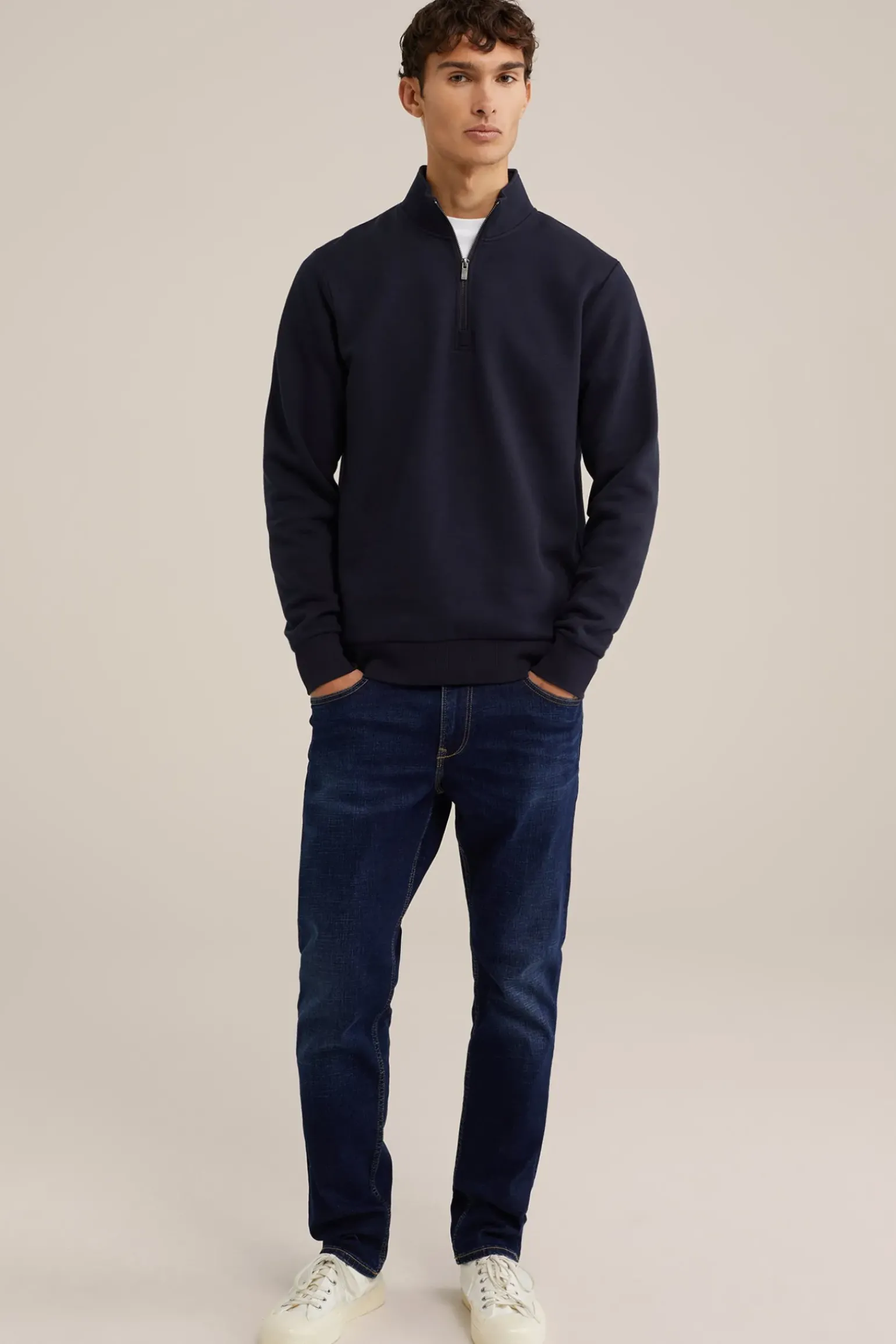 sweater met rits