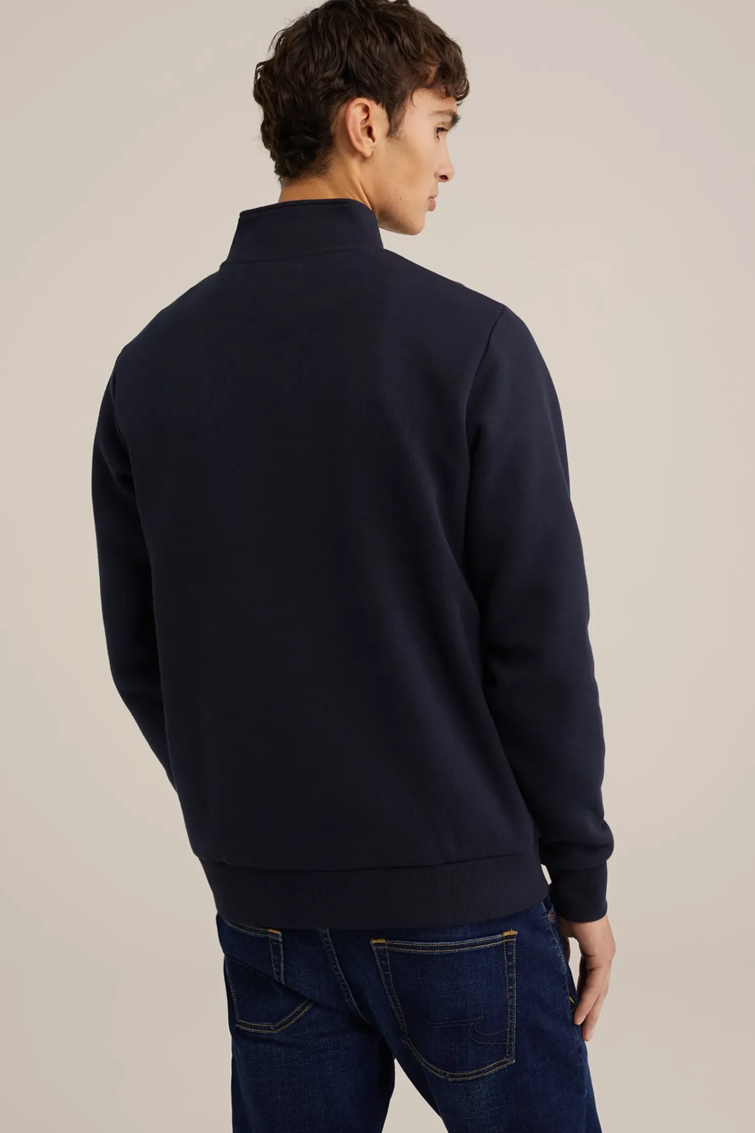 sweater met rits
