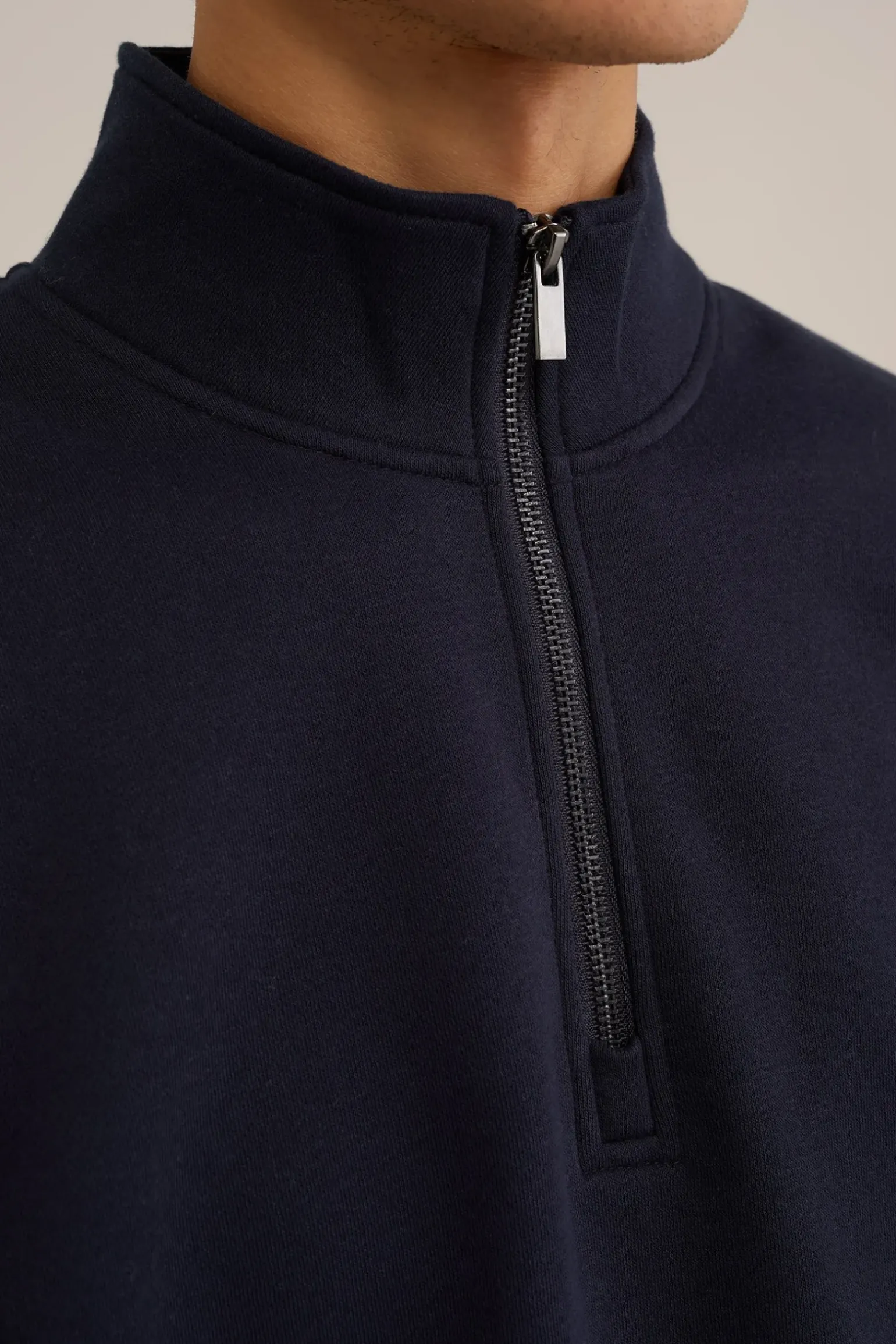 sweater met rits