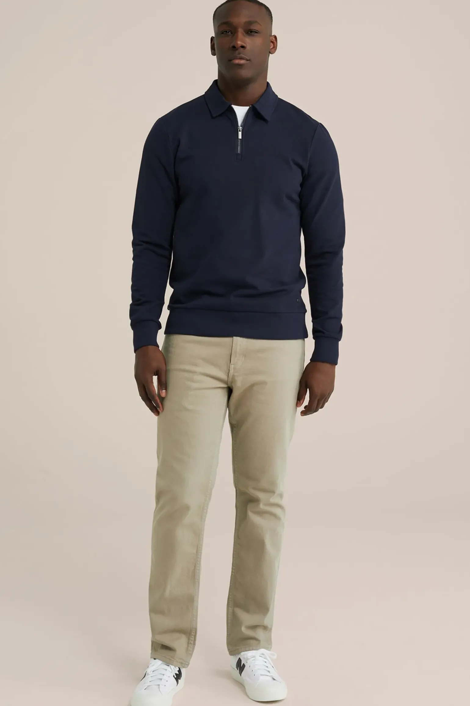 sweater met rits
