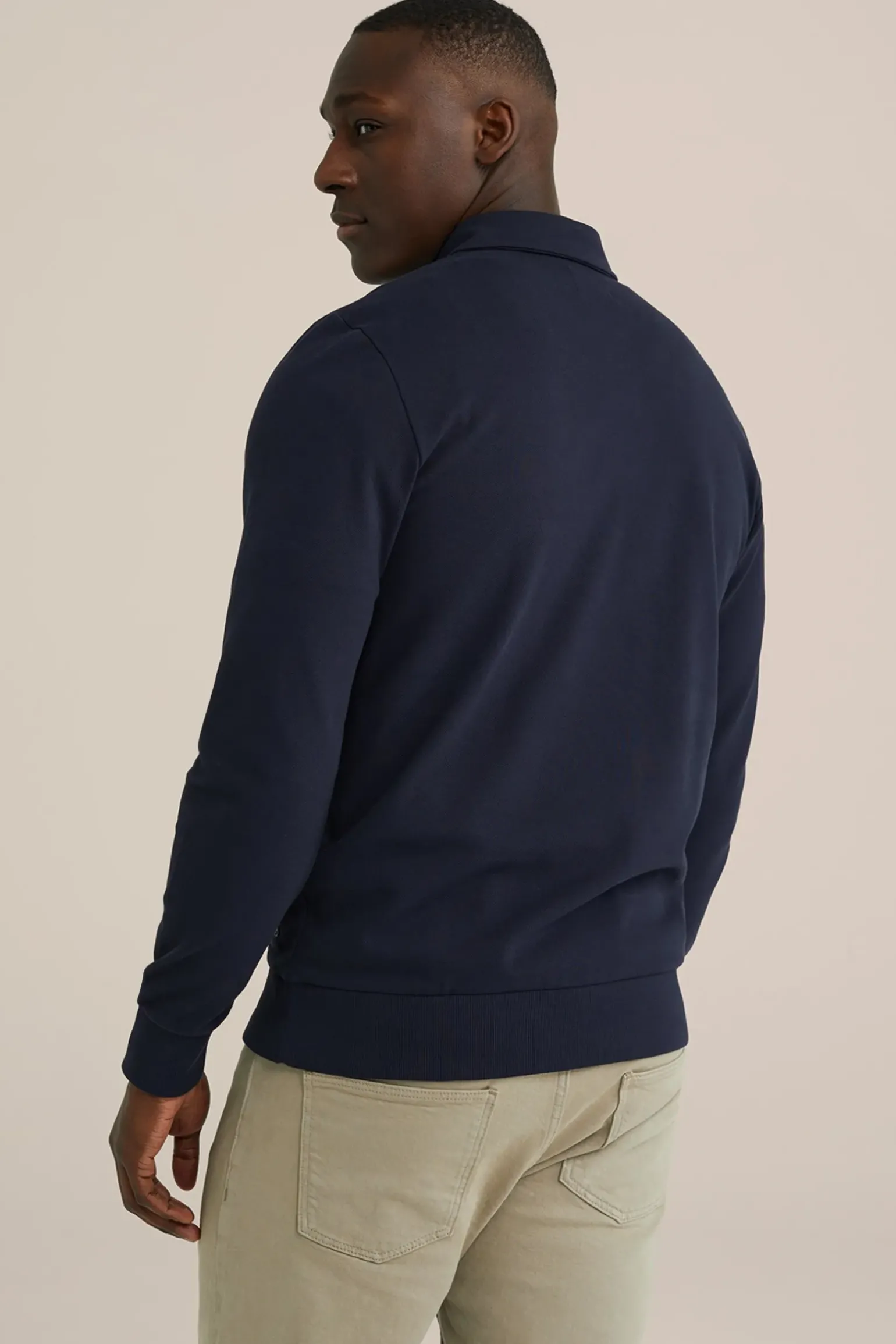 sweater met rits