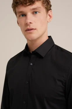 tall fit anti-odour overhemd met stretch