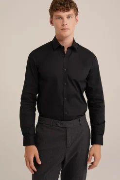 tall fit anti-odour overhemd met stretch