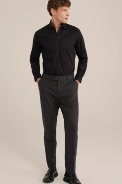 tall fit anti-odour overhemd met stretch
