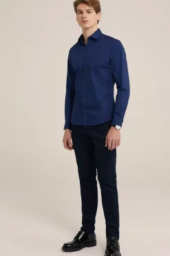tall fit overhemd met stretch