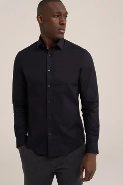 tall fit overhemd met stretch
