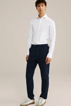 tall fit premium easy-care jersey overhemd