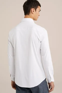 tall fit premium easy-care jersey overhemd
