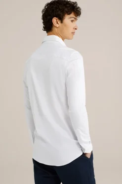 tall fit premium easy-care jersey overhemd