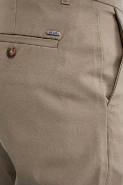 Tapered soft touch chino van katoen modalmix