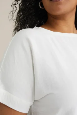 top met strikdetail - Curve