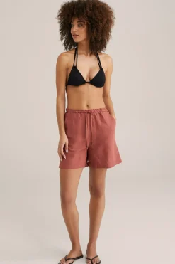 triangle bikinitop met structuur
