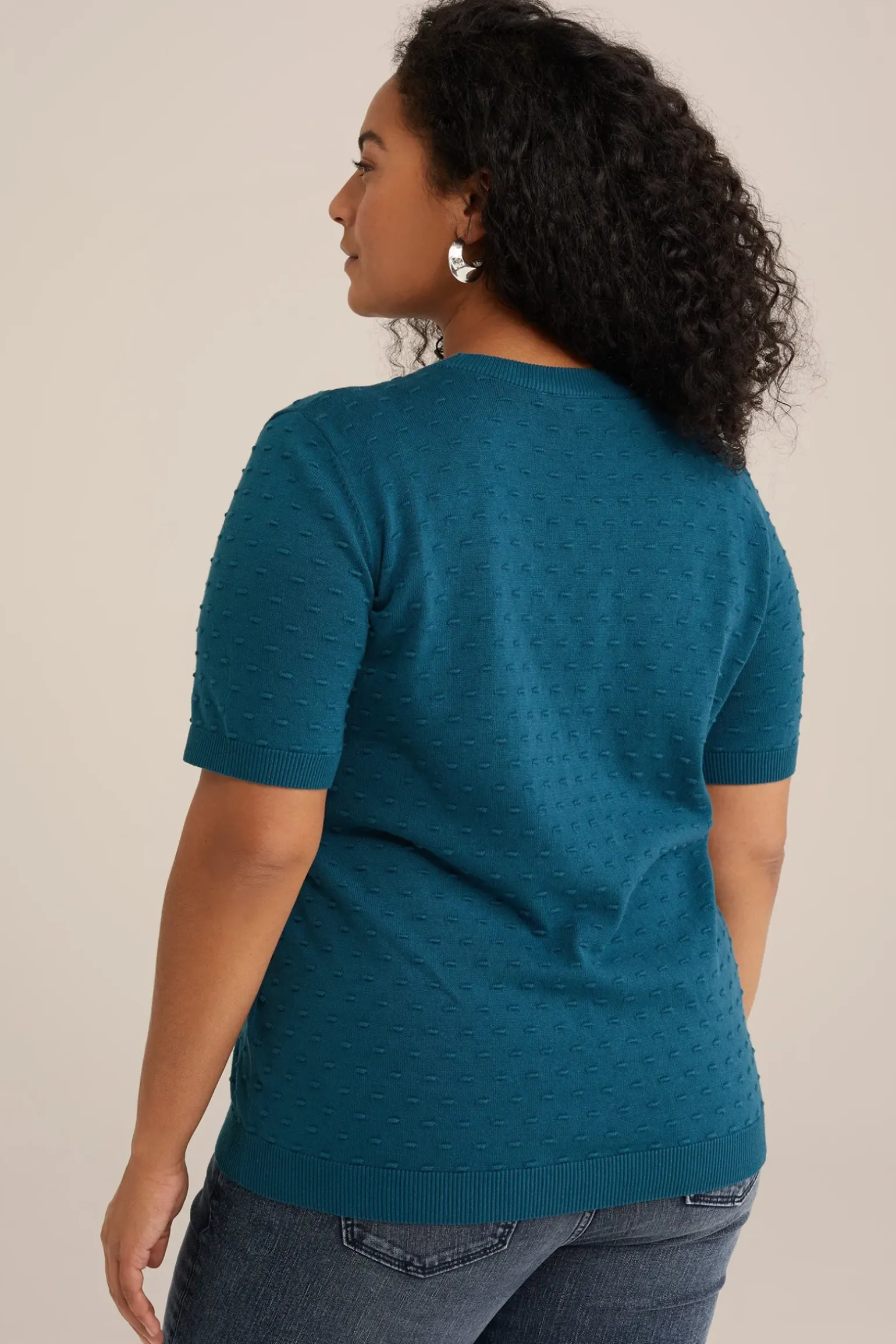 trui met structuur - Curve