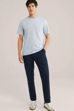 T-shirt fijngebreid