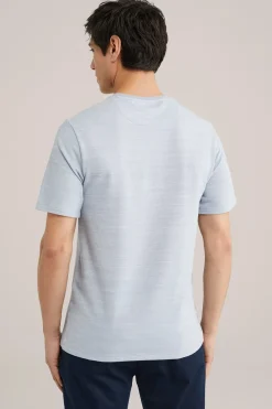 T-shirt fijngebreid