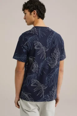 T-shirt met dessin