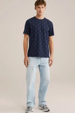 T-shirt met dessin