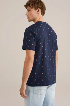 T-shirt met dessin