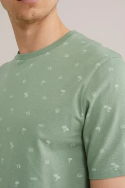 T-shirt met dessin