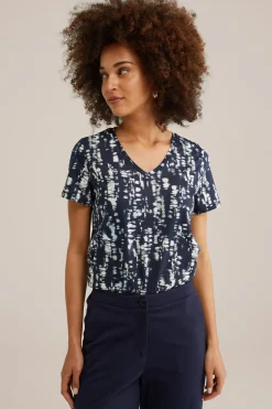 T-shirt met dessin