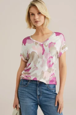 T-shirt met dessin