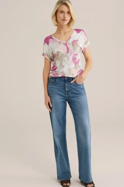 T-shirt met dessin
