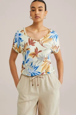 T-shirt met dessin
