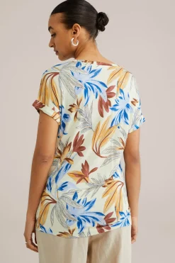 T-shirt met dessin