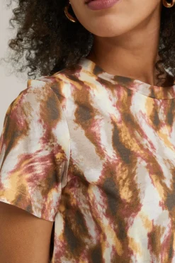 T-shirt met dessin