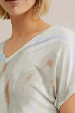 T-shirt met dessin