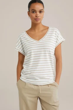 T-shirt met dessin