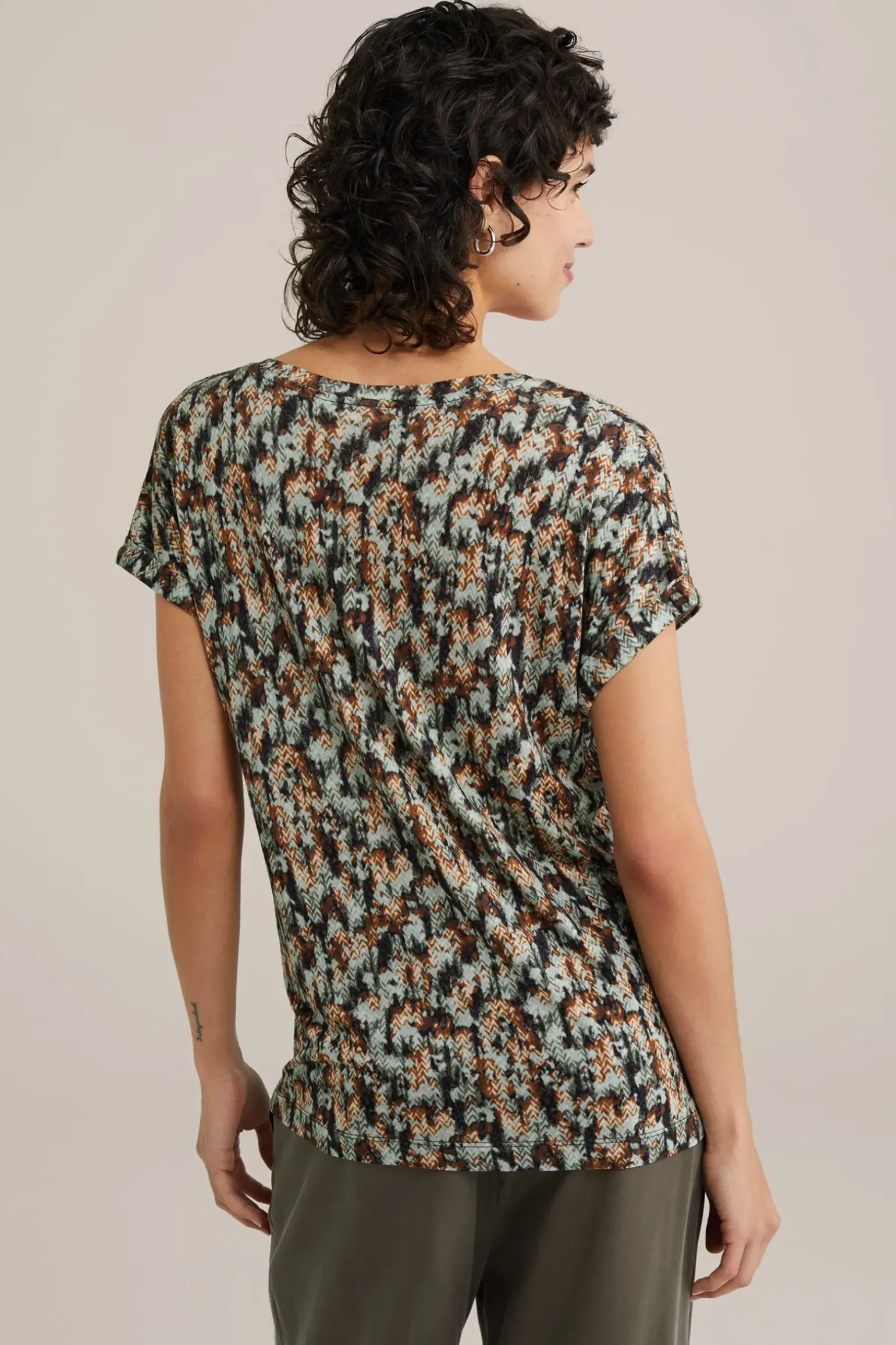 T-shirt met dessin