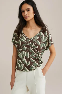 T-shirt met dessin