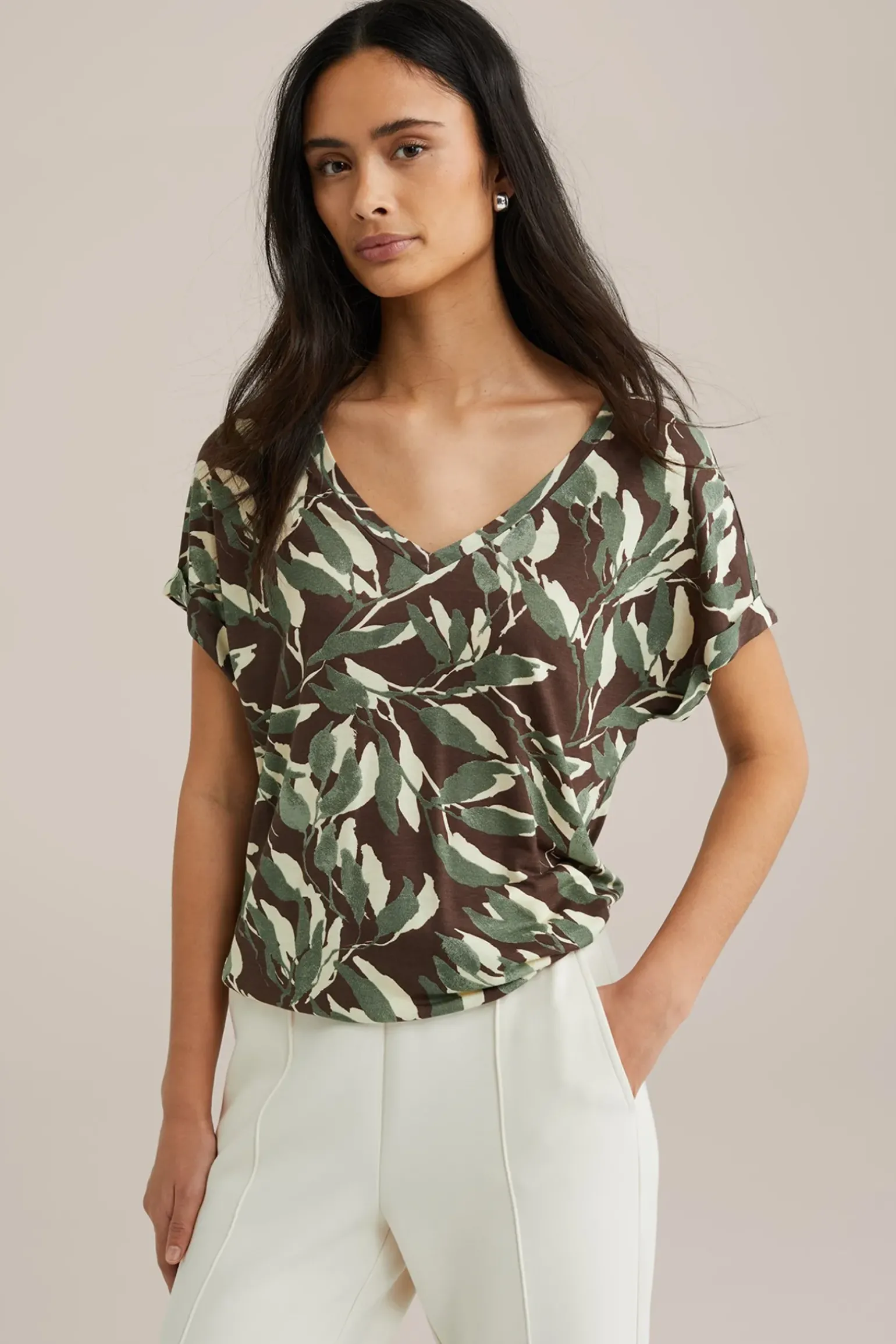 T-shirt met dessin