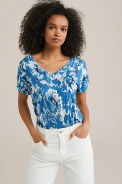 T-shirt met dessin