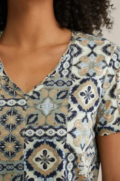 T-shirt met dessin